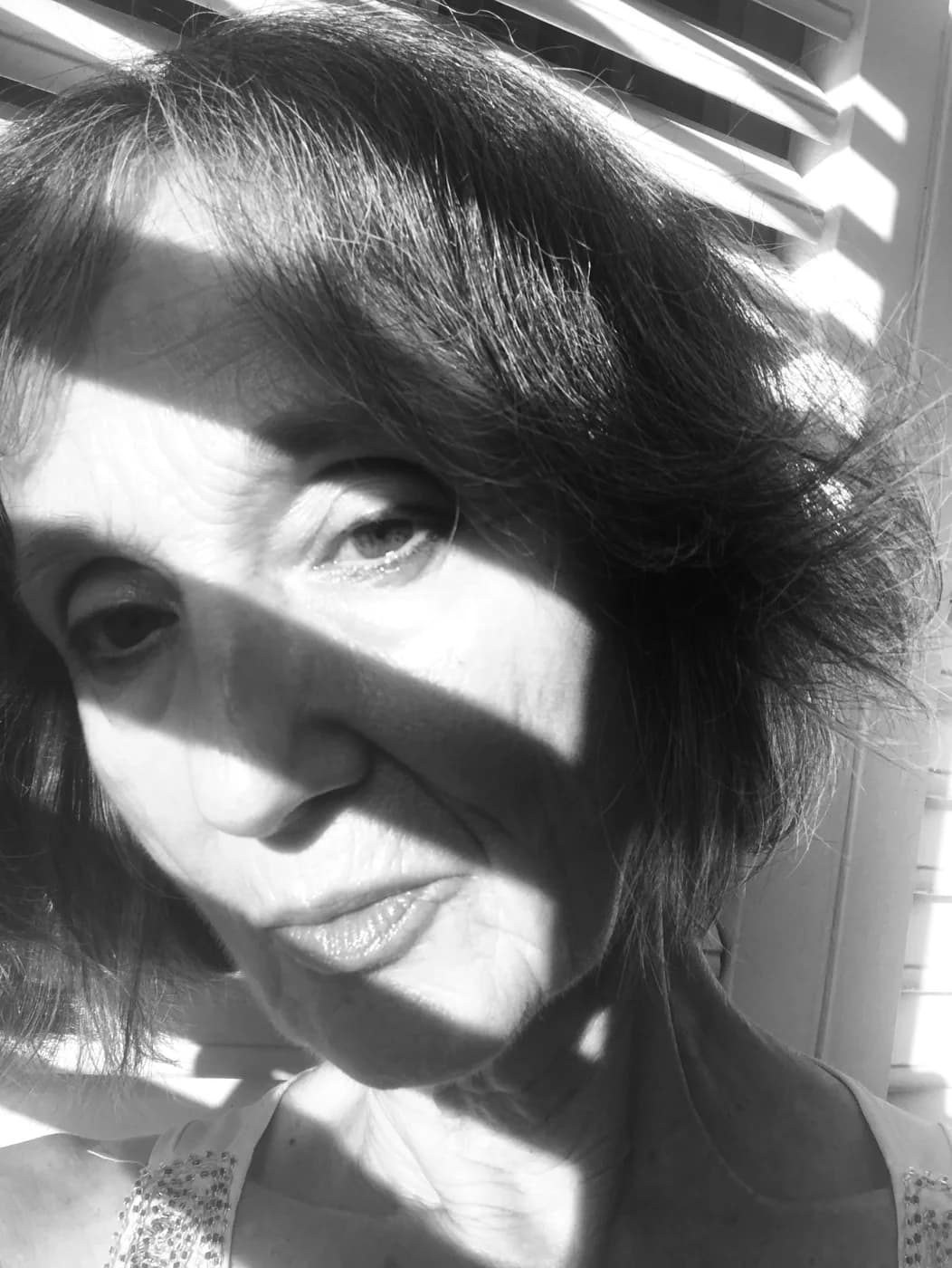 Black and white portrait of Milica Bravačić 2