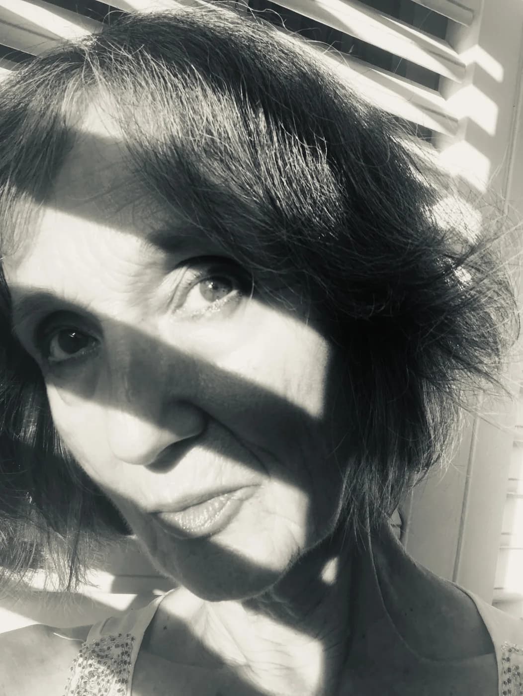 Black and white portrait of Milica Bravačić 3